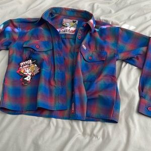 Dixxon Women’s Chucky Crop Flannel